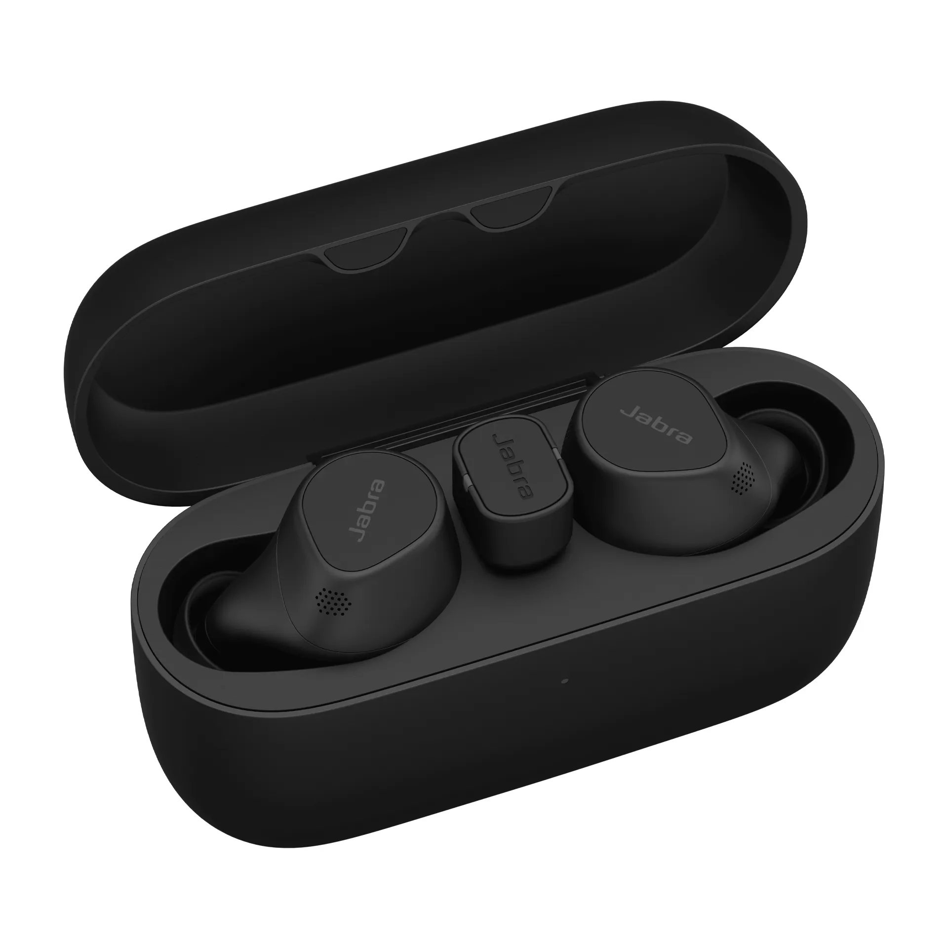 Jabra Evolve2 Buds UC ANC + USB-C-sovitin, musta