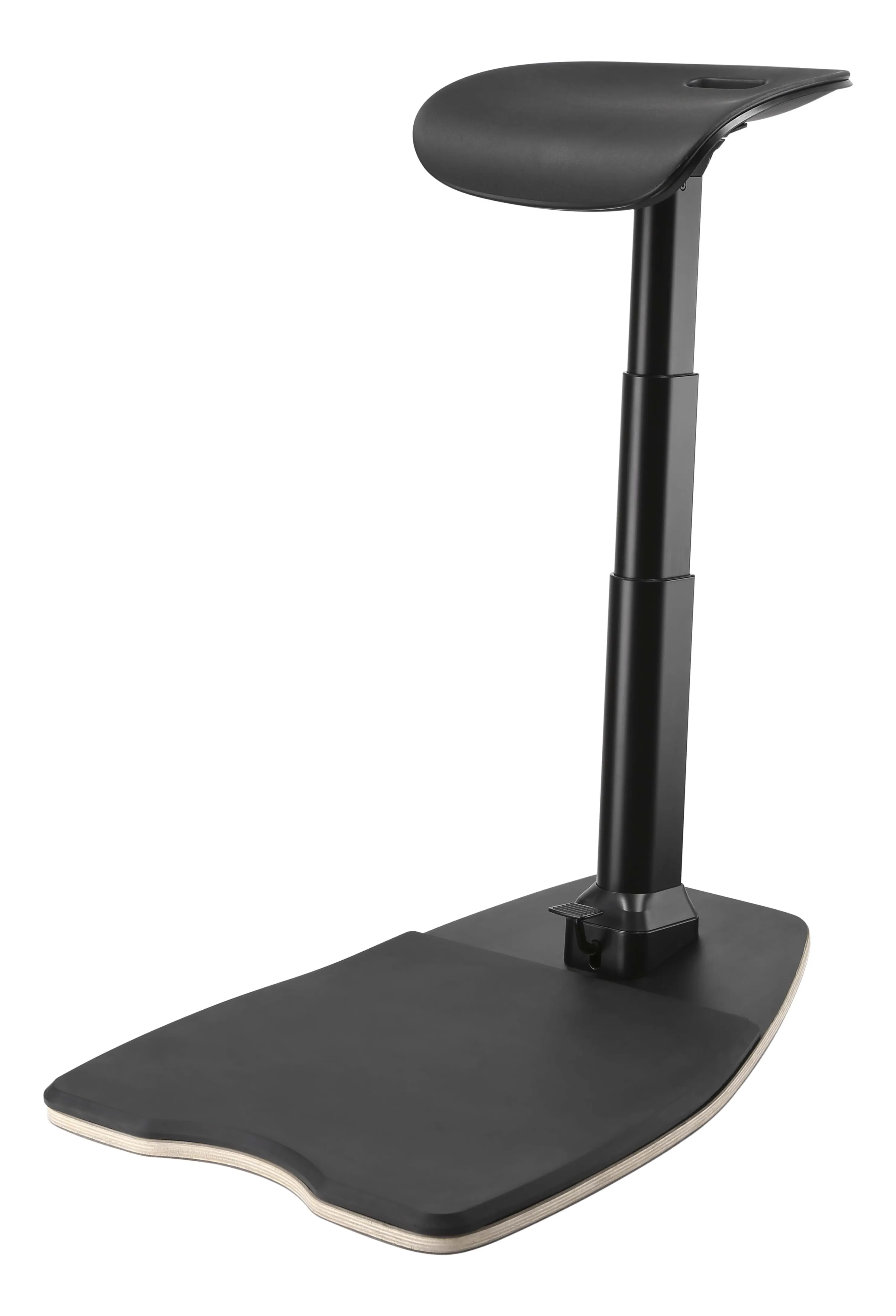 DELTACO Office ergonominen seisomatuoli, musta